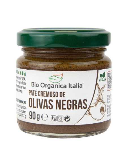 Pate de olivas negras Bio 90g Organica Italia
